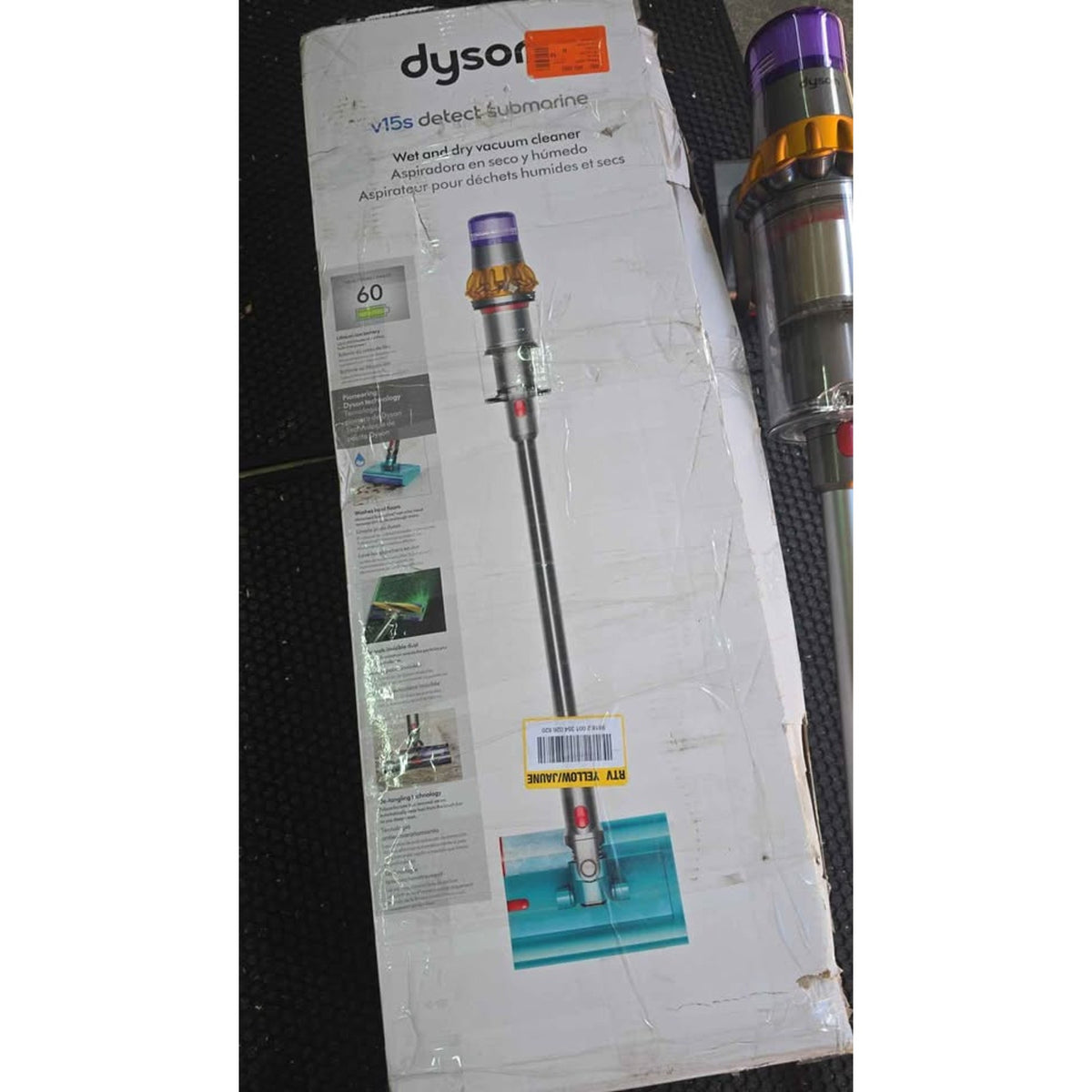 Dyson V15s Detect Submarine Wet & Dry Cordless Vacuum – Open Box