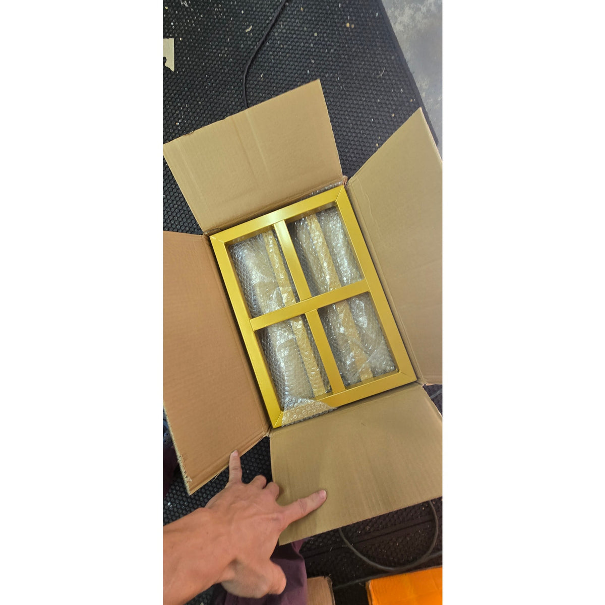 Fomcet 10 ft × 10 ft Gold Backdrop Stand