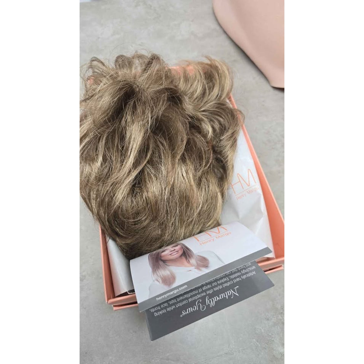 NWT Henry Margu Rose Synthetic Lace Front Monofilament Wig in 14H