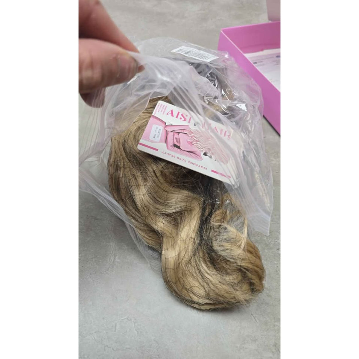 New AISI HAIR 14" Ombre Blonde Wig