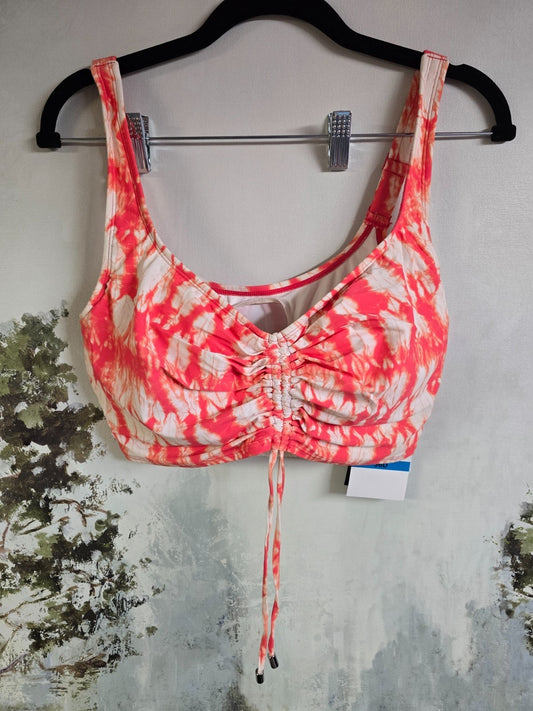 COCO REEF Elevate Underwire Bikini Top – Papaya Tie Dye, 36D – NWT