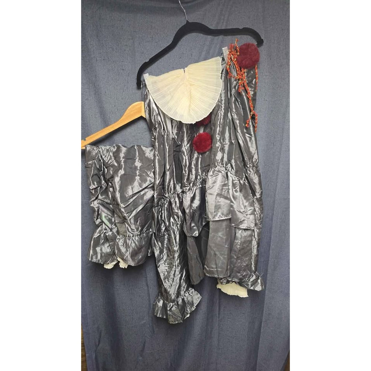 Dewfond Pennywise Adult Clown Halloween Outfit Cosplay Size Medium