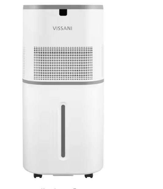 Vissani 6 Gal. Evaporative Humidifier for Whole House in White - UNUSED