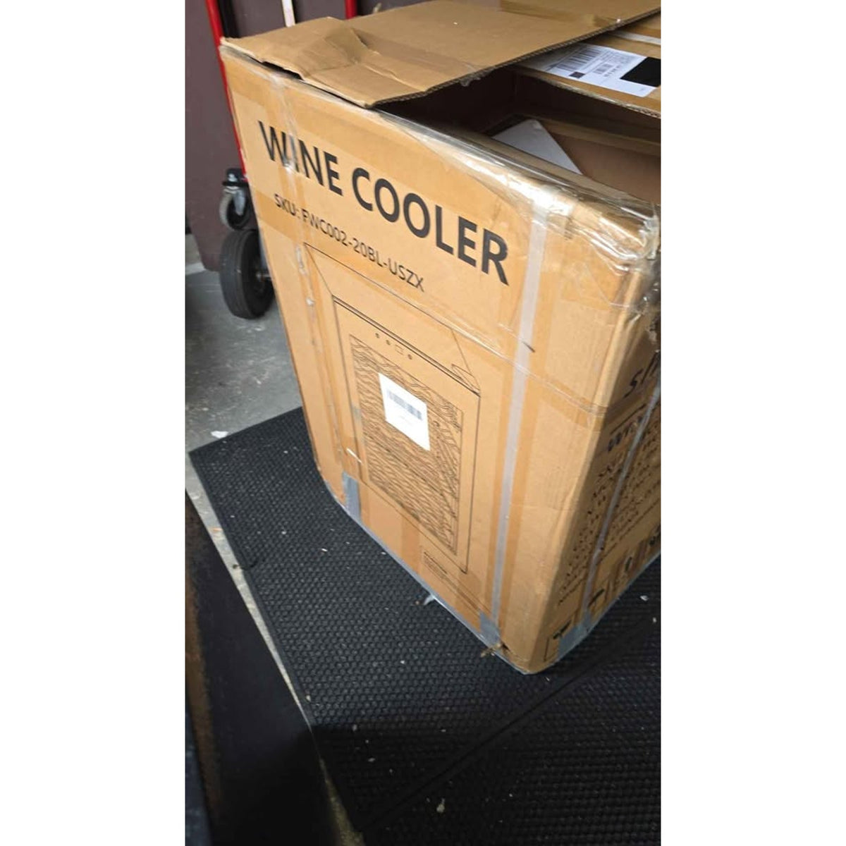 SIMZLIFE 45 Bottle Wine Cooler Refrigerator