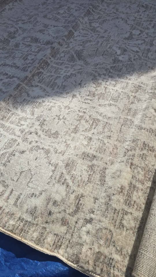 New Loloi Clarissa Fog / Bone 6'3 x 9'6" Area Rug