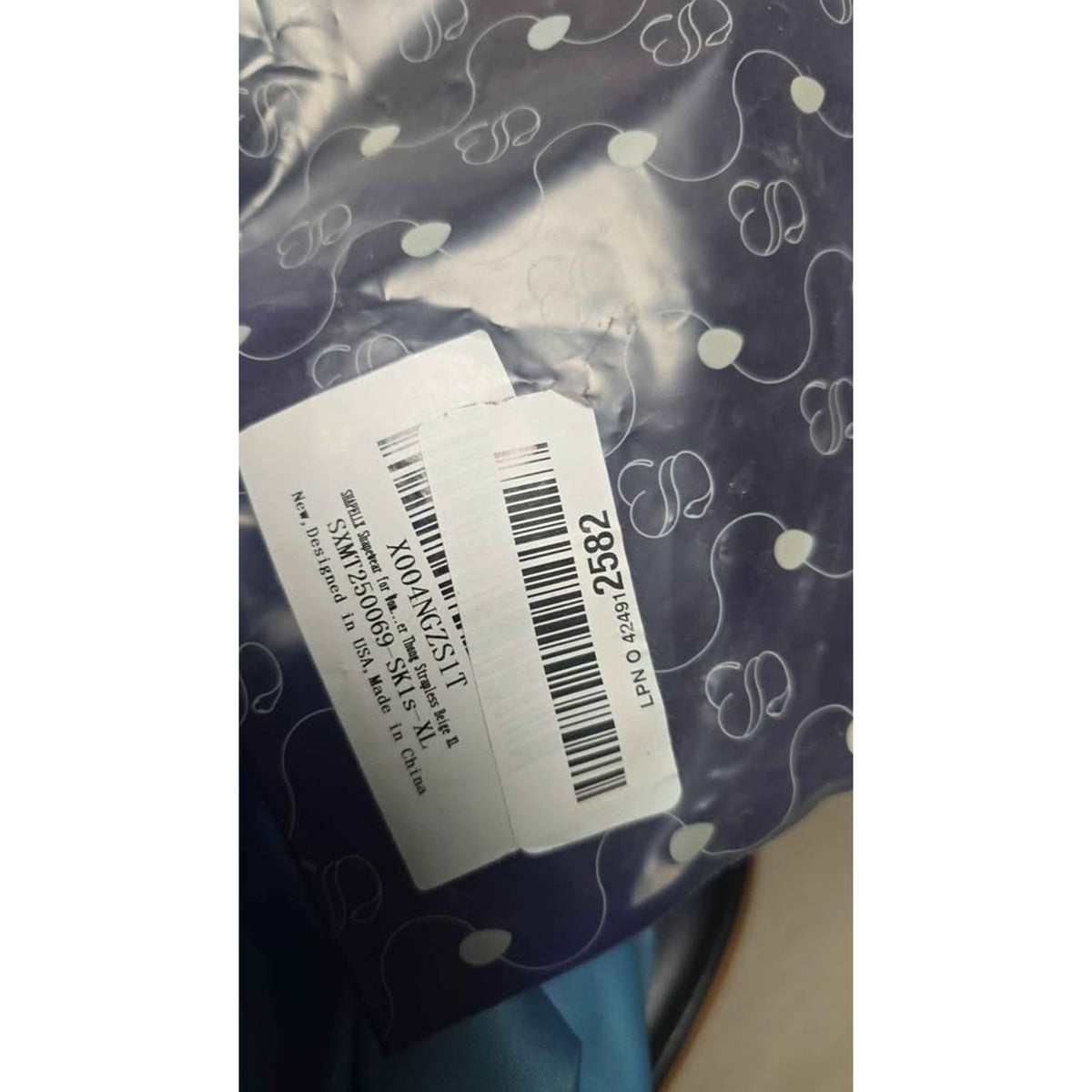 New SHAPELLX Strapless Tummy-Control Shapewear Bodysuit, XL