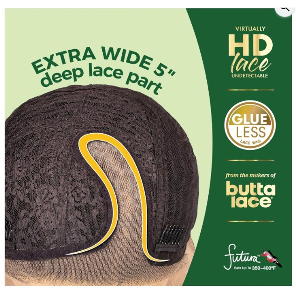 Sensationnel Chicbob Lace Frontwig - Lob Unit 3 Face Framing Glueless Wig Wide 5 Inch Deep