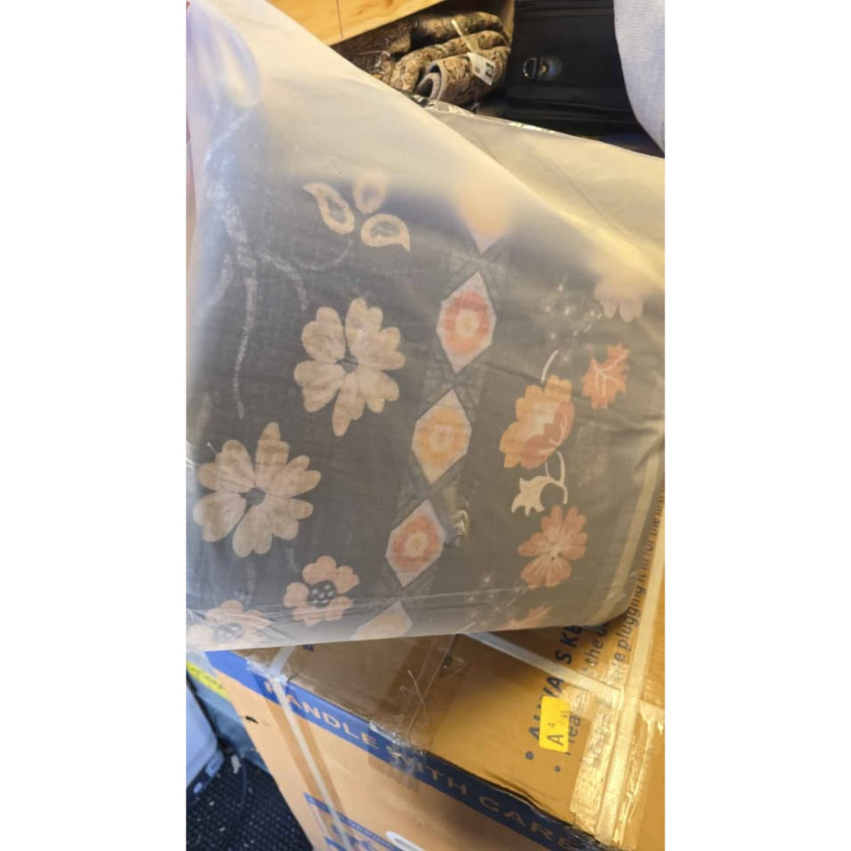 Uermei 6 x 9 Area Rug Floral Washable Boho Vintage Non Slip New