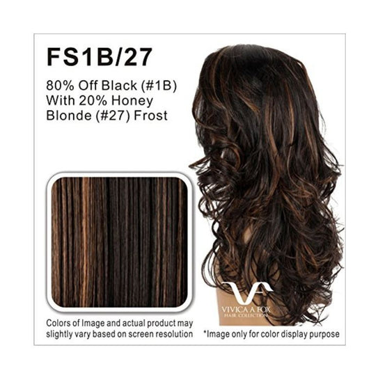 Vivica A. Fox ORLANDO-V Lace Front Wig, New Futura Synthetic Fiber in Color FS1B27