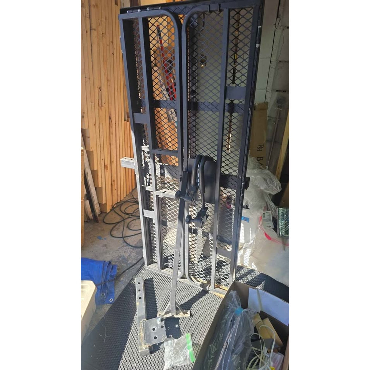 WILDROAD Hitch Cargo Carrier + 2-Bike Rack – 500 lb Capacity