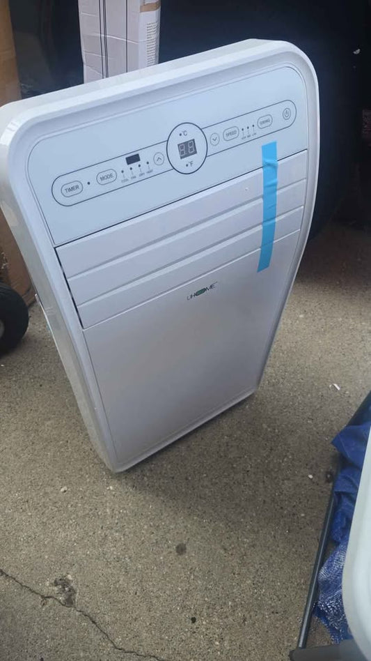 EdenDirect 12,000 BTU Portable Air Conditioner with Heat, Dehumidifier & Remote