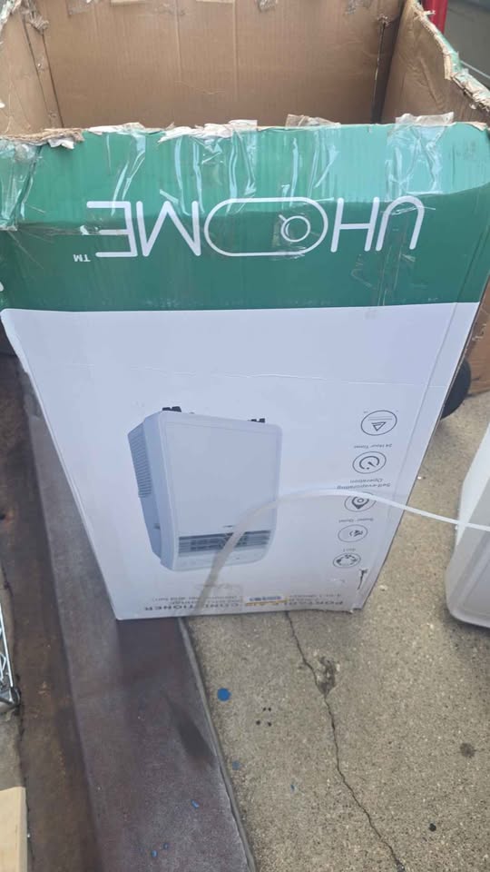 EdenDirect 12,000 BTU Portable Air Conditioner with Heat, Dehumidifier & Remote