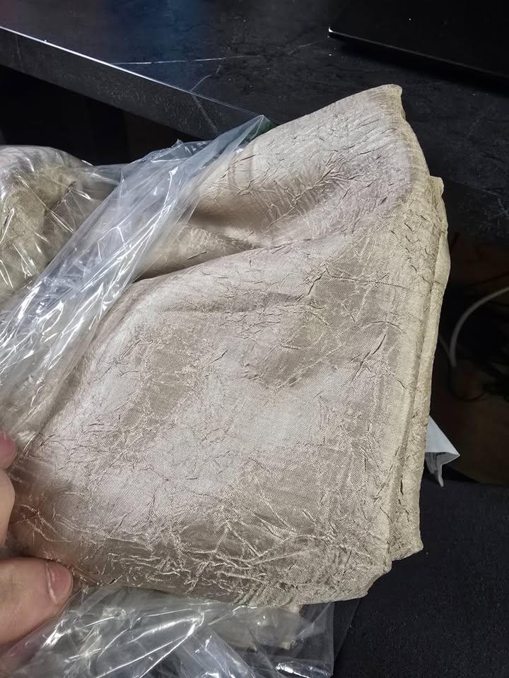 DWCN Metallic Taupe Room Darkening Curtains — 52 × 90 in, 2 Panels