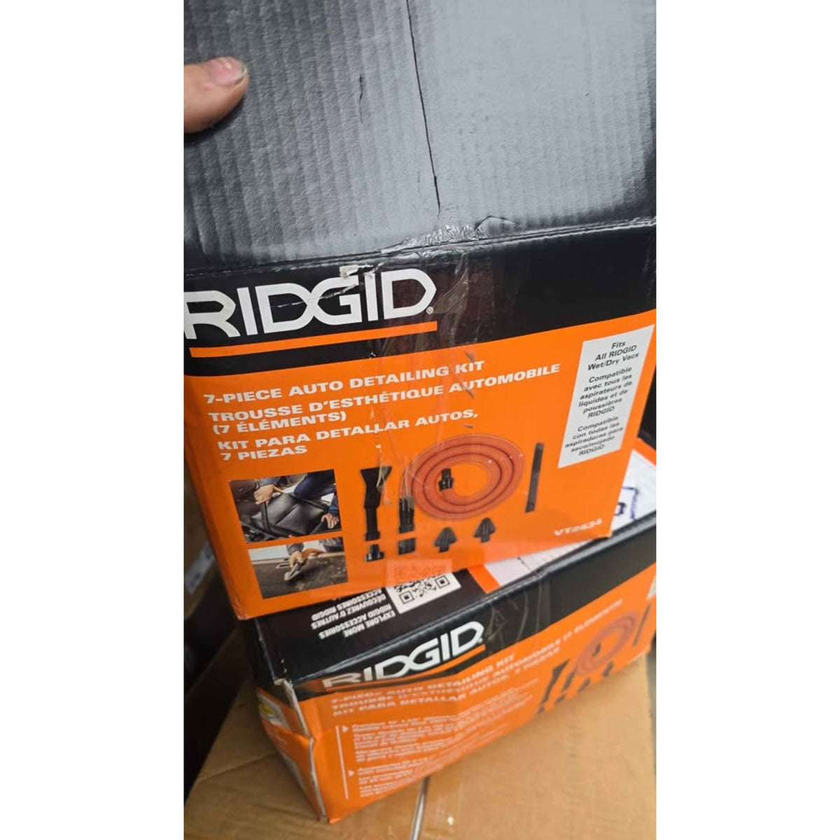 RIDGID VT2534 7-Piece Auto Detailing Kit for Wet/Dry Vac