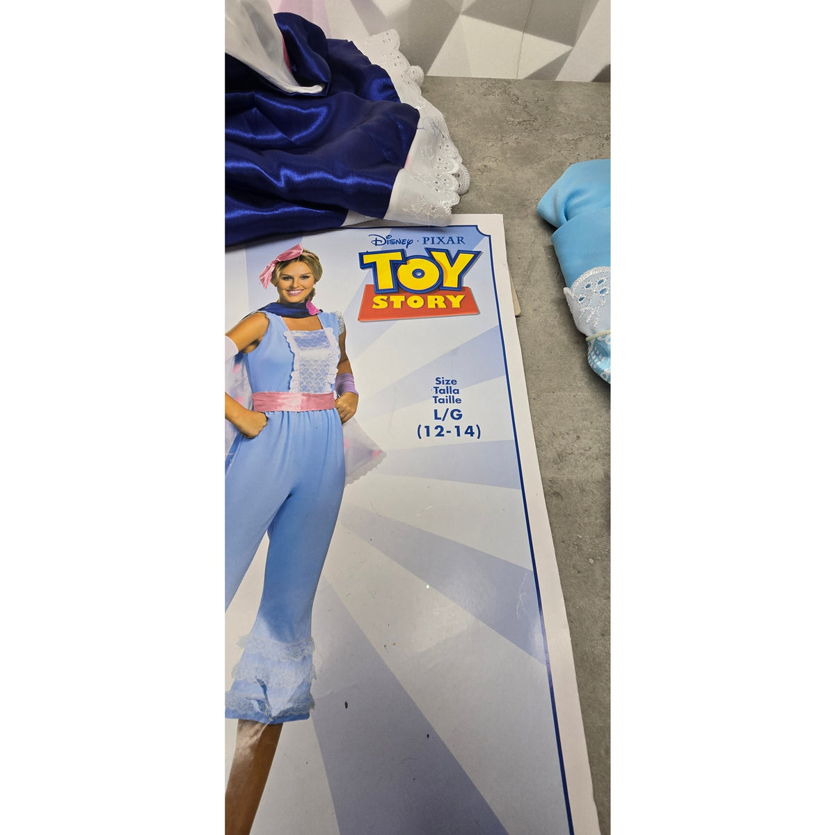 Disney Pixar Toy Story 4 Bo Peep Deluxe Costume Adult L 12-14