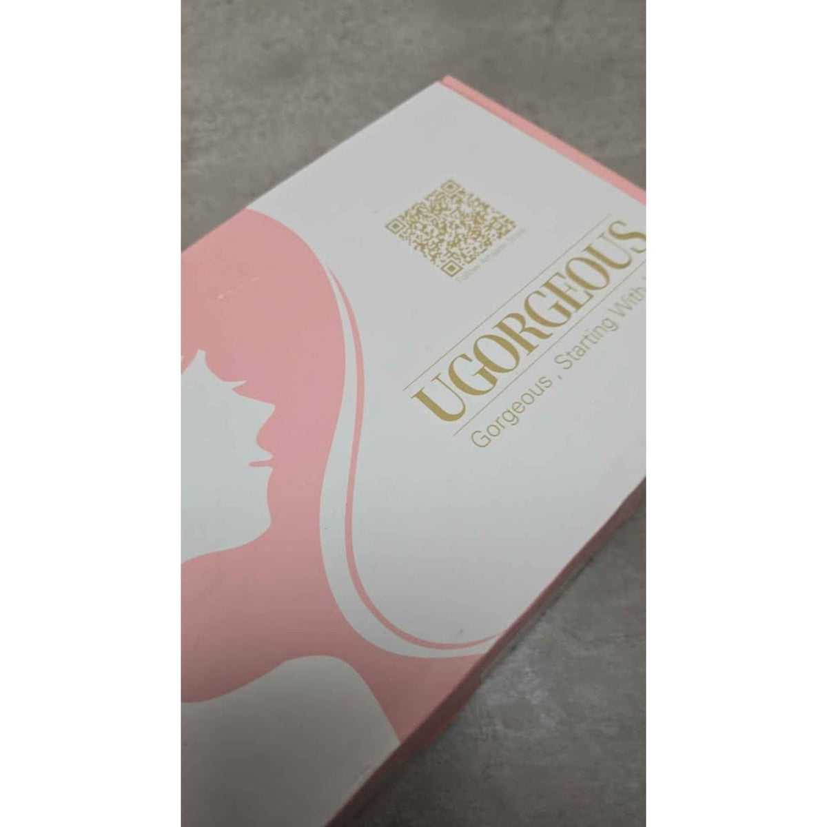New UGORGEOUS Burgundy Ombre 26" HD Lace Front Pre Plucked 13 x 6