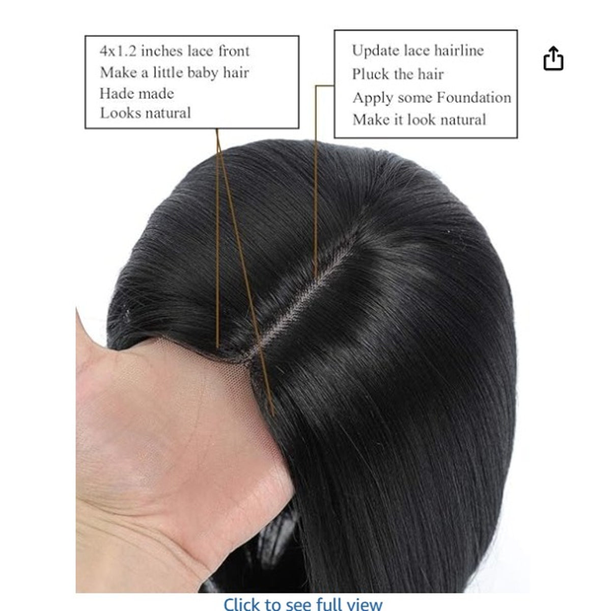 JOLNVCA Black Bob Wigs Straight Short Wigs