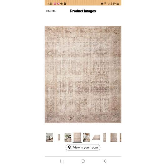 New Loloi Amber Lewis Georgie Collection GER-02 Ocean/Sand 10'-0" x 14'-0",  Area Rug