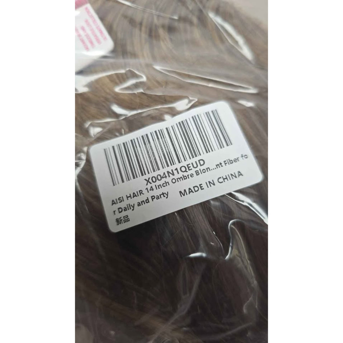 New AISI HAIR 14" Ombre Blonde Wig