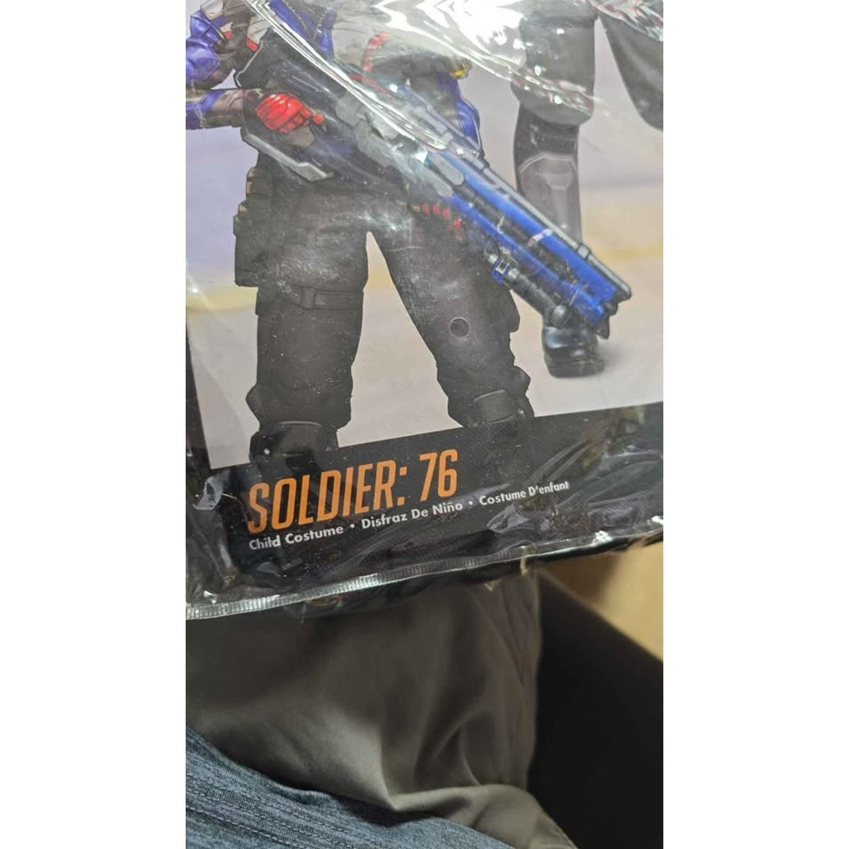 Soldier 76 Halloween Costume 4-6 S/P