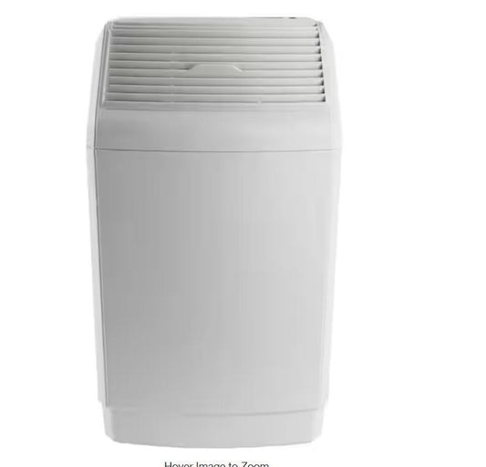 AIRCARE SPACE SAVER 6-Gal. Cool Mist Evaporative Whole House Humidifier for 2,700 sq. ft., White - UNUSED
