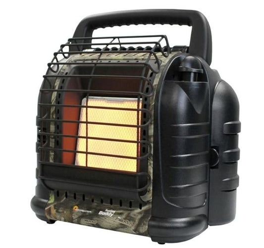 Mr. Heater Hunting Buddy 12,000 BTU Radiant Propane Indoor/Outdoor Space Heater (300 sq. ft. Heating Area) - UNUSED