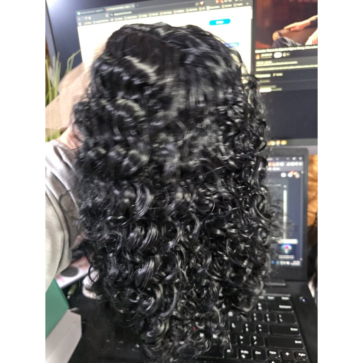 Brazilian Kinky Curly 10 Inch Human Hair Wig