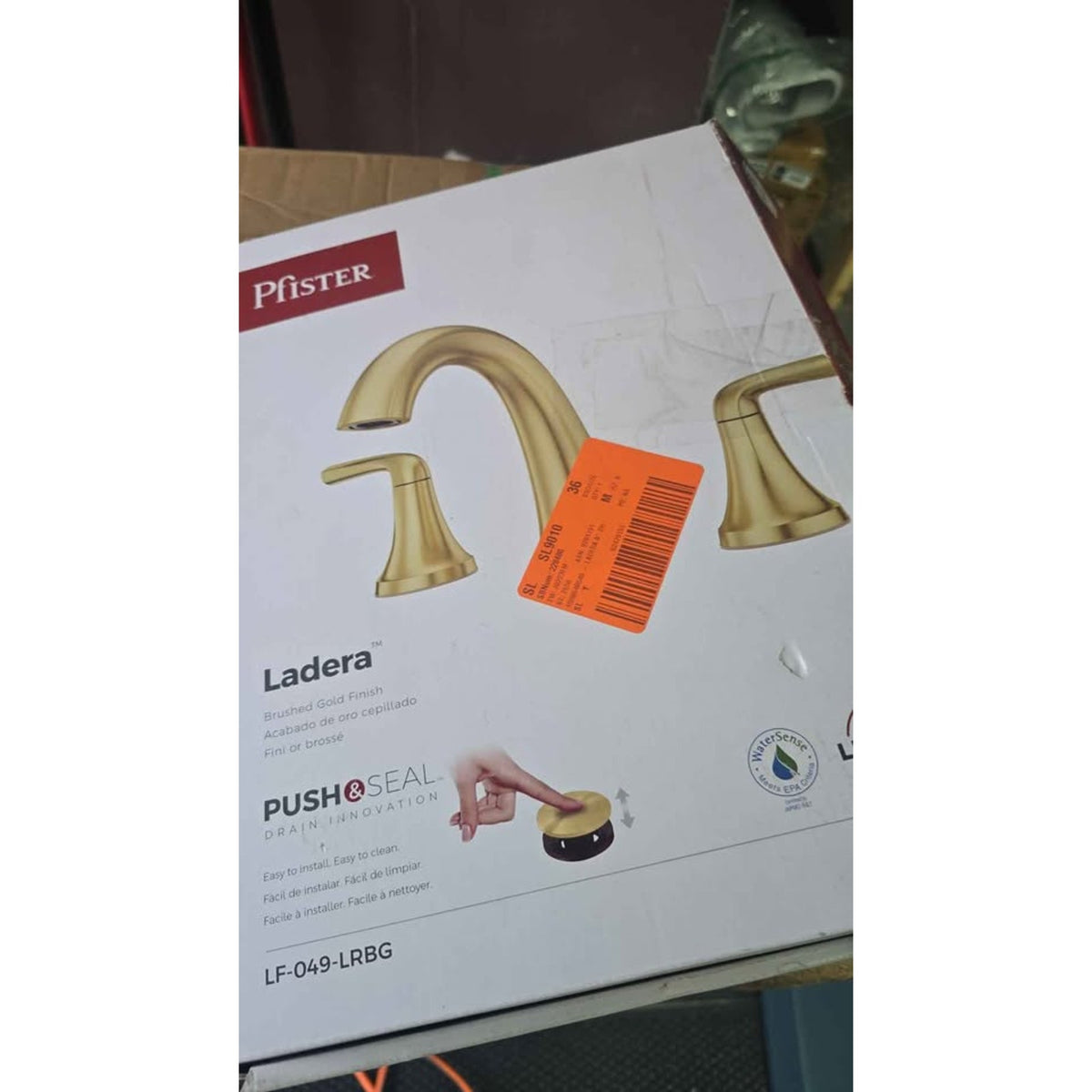 Pfister Ladera 8 in. Widespread Bathroom Faucet – Brushed Gold
